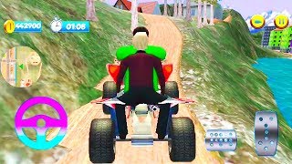 ATV Offroad Mountain Bike Taxi Racing Stunt Game | ATV Bike Games 3D | Offroad Bike Games screenshot 3