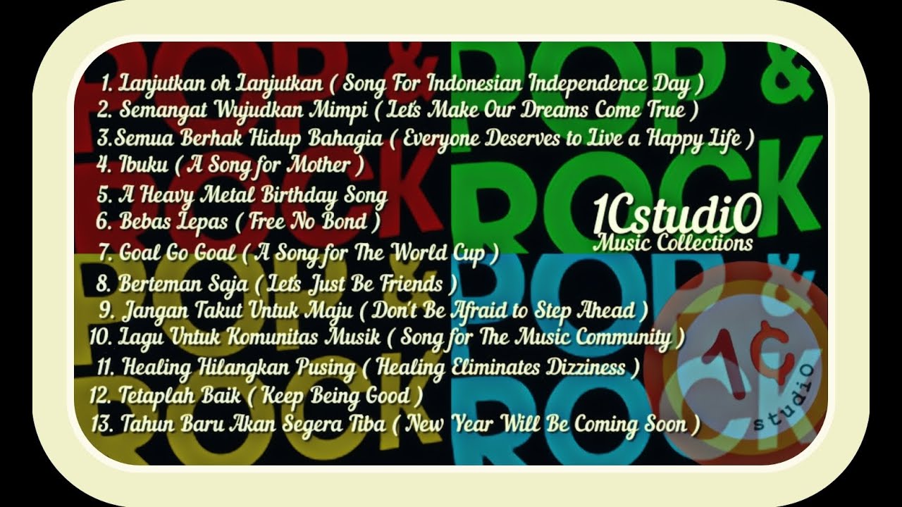 Mix - Pop Rock | 1CstudiO Music Collections | Playlist - YouTube