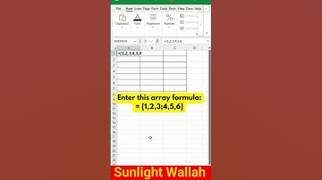 Stop Repating!Use one formula for many cells!Dynamic Array in Excel #excel #yt #shorts #exceltips