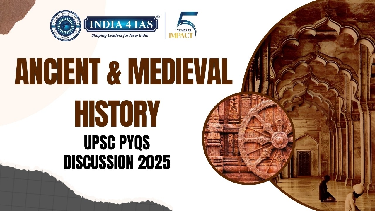 UPSC PYQs Discussion | Ancient & Medieval History | Prelims 2025 ...