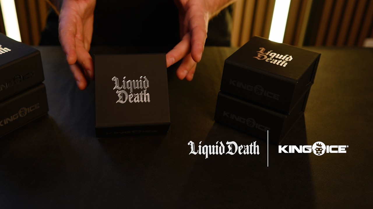 Полная демонстрация украшений Liquid Death от King Ice | Коллекция цепочек и подвесок, украшенных...