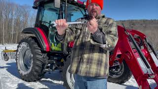 Mahindra First Service...50 Hours Already!