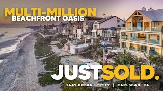 Carlsbad's MULTI-MILLION Dollar Beachfront Home SOLD! | 2641 Ocean St. SOLD by Amber Anderson