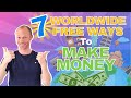 7 worldwide free ways to make money online all countries allowed