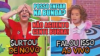 Momentos VERGONHA ALHEIA no BOM DIA & CIA 🙈😂 | PARTE 3