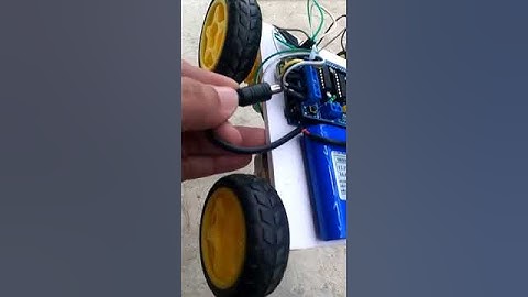 Test Arduino Bluetooth robot Car | #shorts #diy #arduinorobot #phone #digitalart #arduinobluetooth