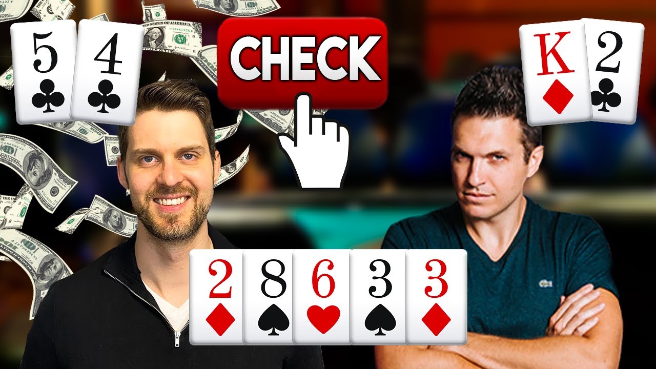 Ryan Riske Ryan Riske's Sneaky Check Gets Rewarded By Doug Polk! - YouTube