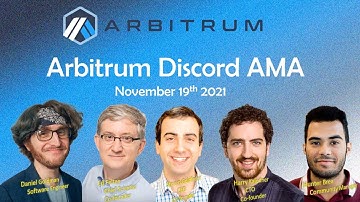 Office Hours: Arbitrum AMA November 19th 2021