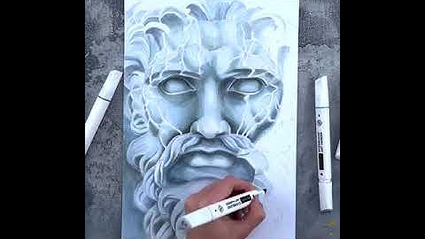 best copic marker tutorial art video #art#tutorial#shorts#copicmarker#drawing#createwithyaksh