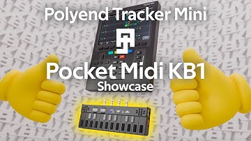 Showcasing the KB1 Pocket MIDI for the Polyend Tracker Mini