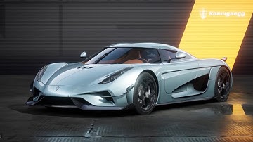 Need For Speed Mobile New Palace Car Koenigsegg Regera Garage Preview