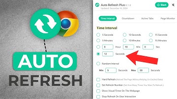 How To Auto Refresh A Page On Chrome Browser - Easy Tutorial