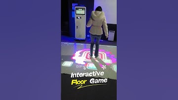 🔥 #InteractiveGaming Anywhere! 🌍 Transform Your Floor with Interactive Projection Sports Games!
