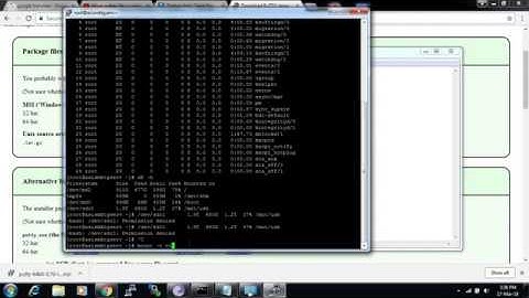 How to access CentOS server Terminal using PuTTy software