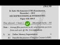 2014 Mdu BTech CSE Automata Theory Question Paper ๐