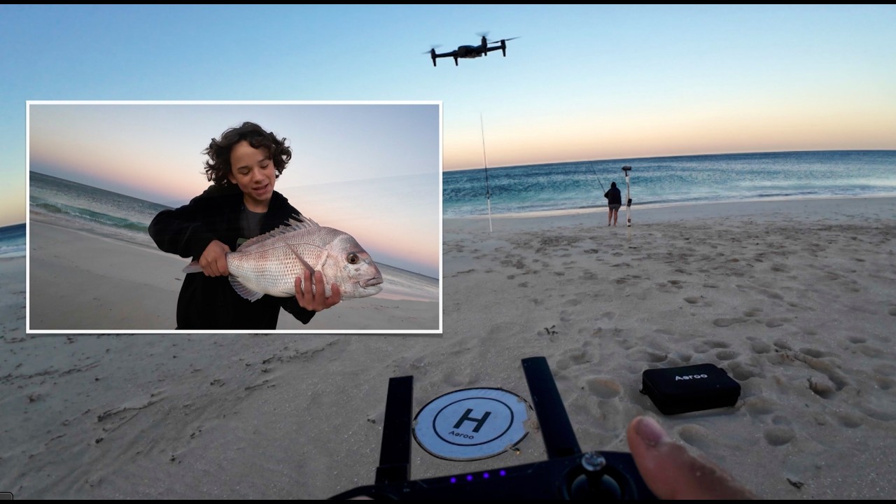 Экстремальное испытание рыбалки с дрона в условиях СИЛЬНОГО ВЕТРА: успешный первый заброс!