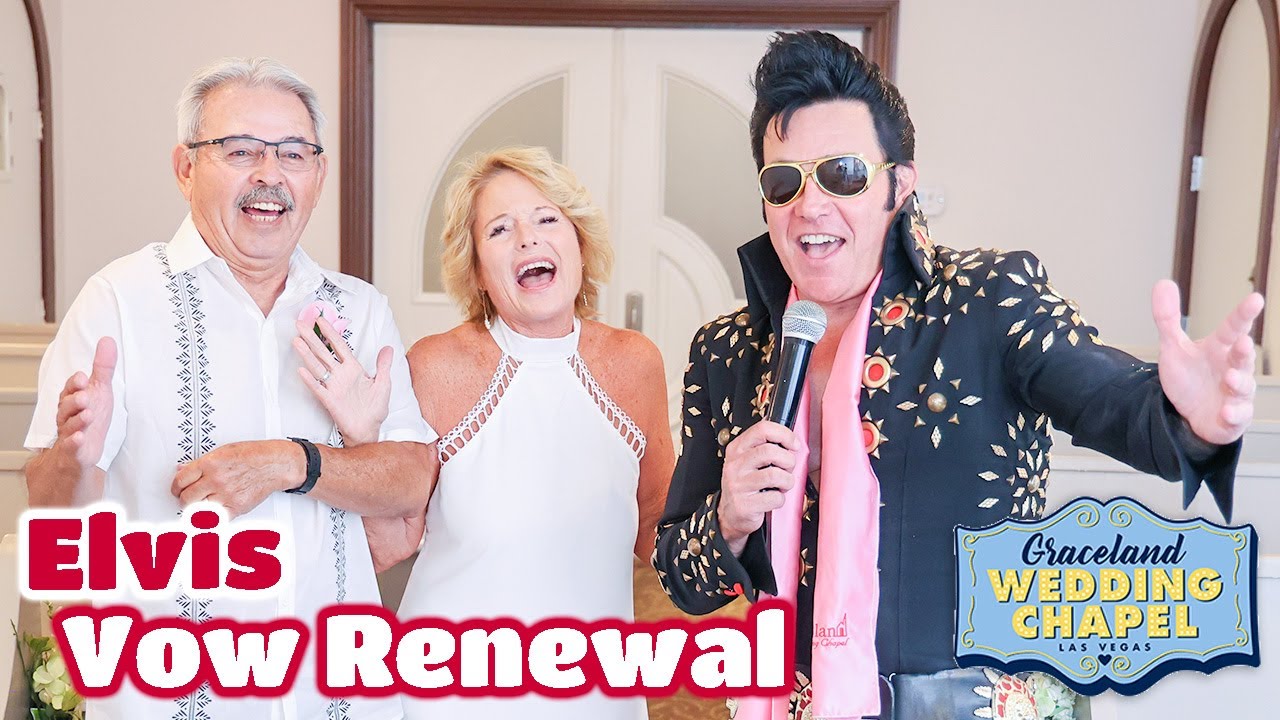 Jesse & Pam's Vow Renewal | Graceland Chapel - YouTube
