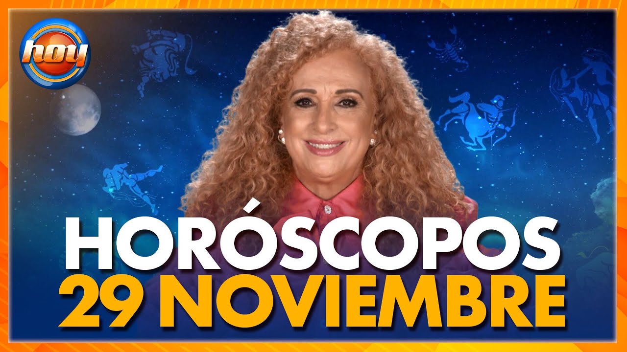 HORÓSCOPOS 29 de Noviembre 2024 | Mizada Mohamed | Programa Hoy - YouTube