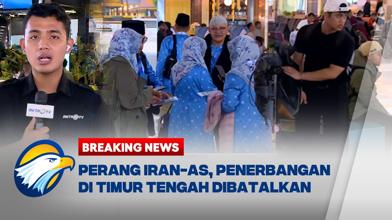 BREAKING NEWS - Sejumlah Penerbangan Timur Tengah dari Soetta Dibatalkan