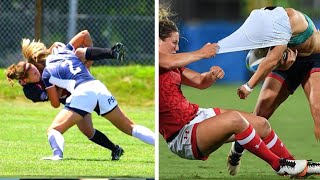 Disrespectful & Dirty Plays in WOMEN's Football