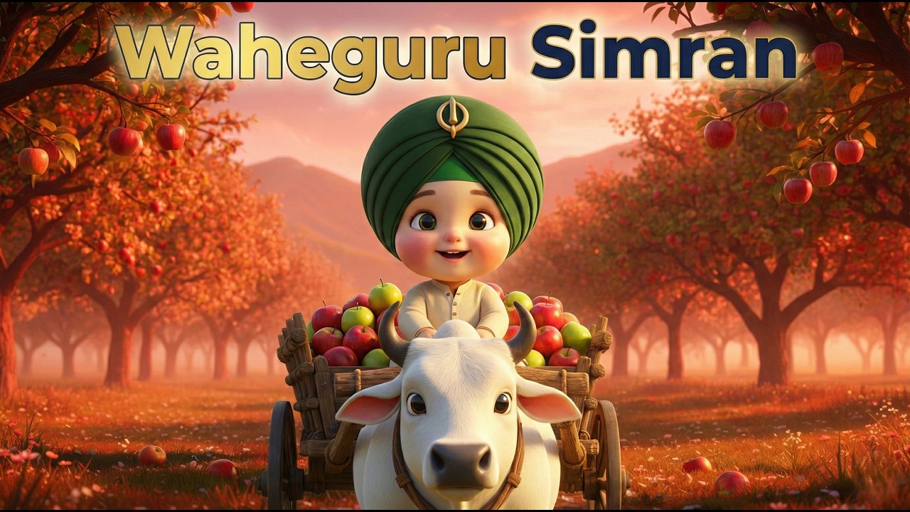 वाहेगुरु ਵਾਹਿਗੁਰੂ  Waheguru Simran- Uthde Behnde Shaam Savere | Japnoor Gurbani