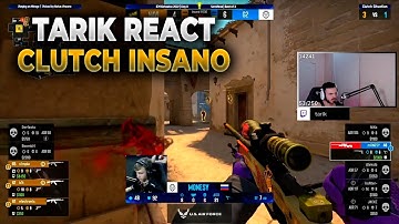 Tarik react m0nesy clutch 1v3 insano