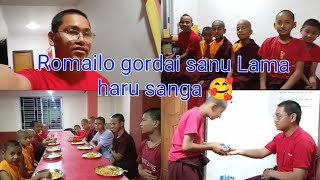new lama aayo aaja + Romailo gordai sanu Lama haru sanga 🥰 @paldendorjeevlog4170