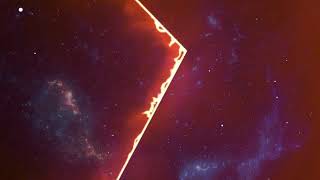 Fire waves Space background vfx footage