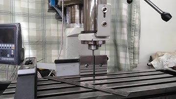 Quick way I tramm in my column mill.