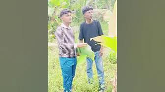 வாழை இலை கள்ளன் 😂 #trending #comedy #viralvideo #support #friendship #vibes #shorts #freefire