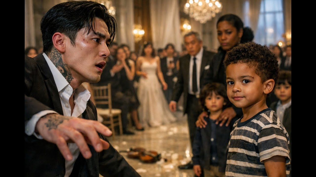 At his wedding rehearsal, the Korean mafia boss turns pale after seeing his ex with triplets