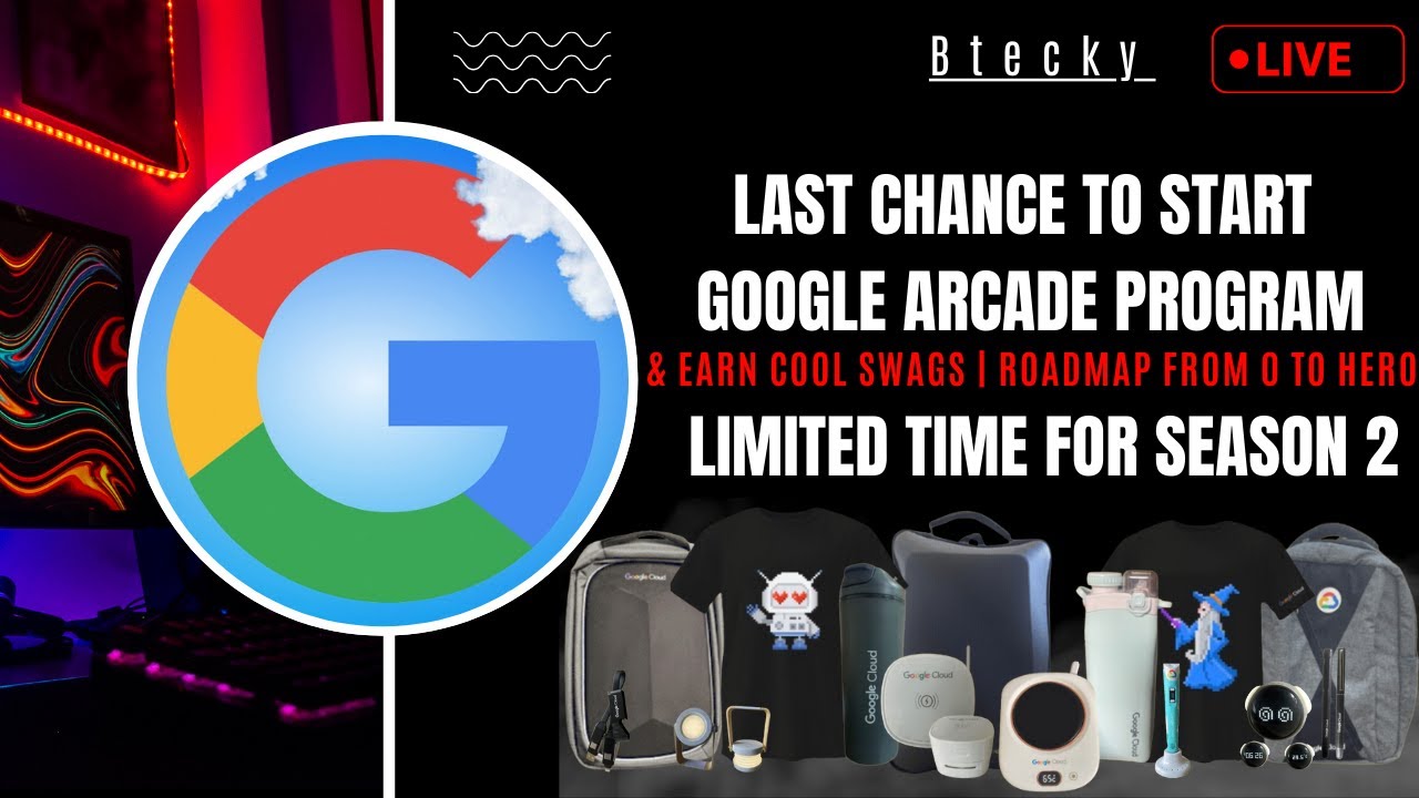 Google Arcade 2025 Complete Roadmap || From Beginner to Swags ...
