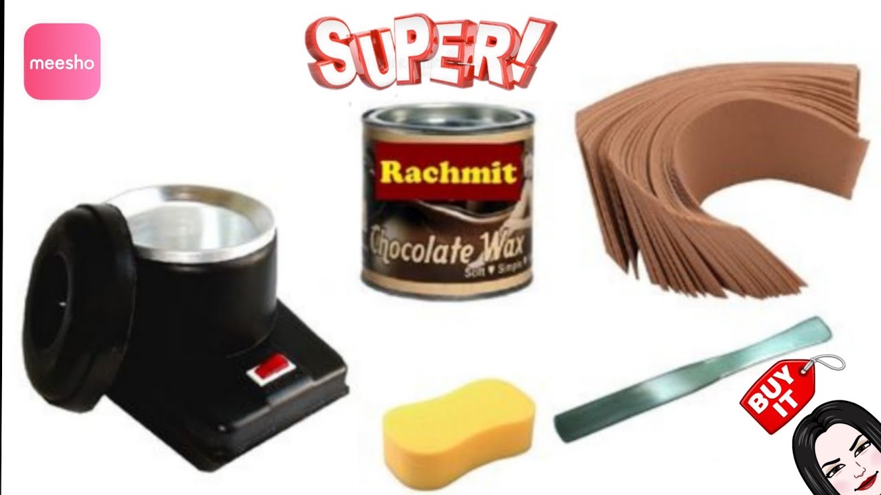 Wax Heater & Chocolate Wax Unboxing Just at ₹380 Meesho YouTube