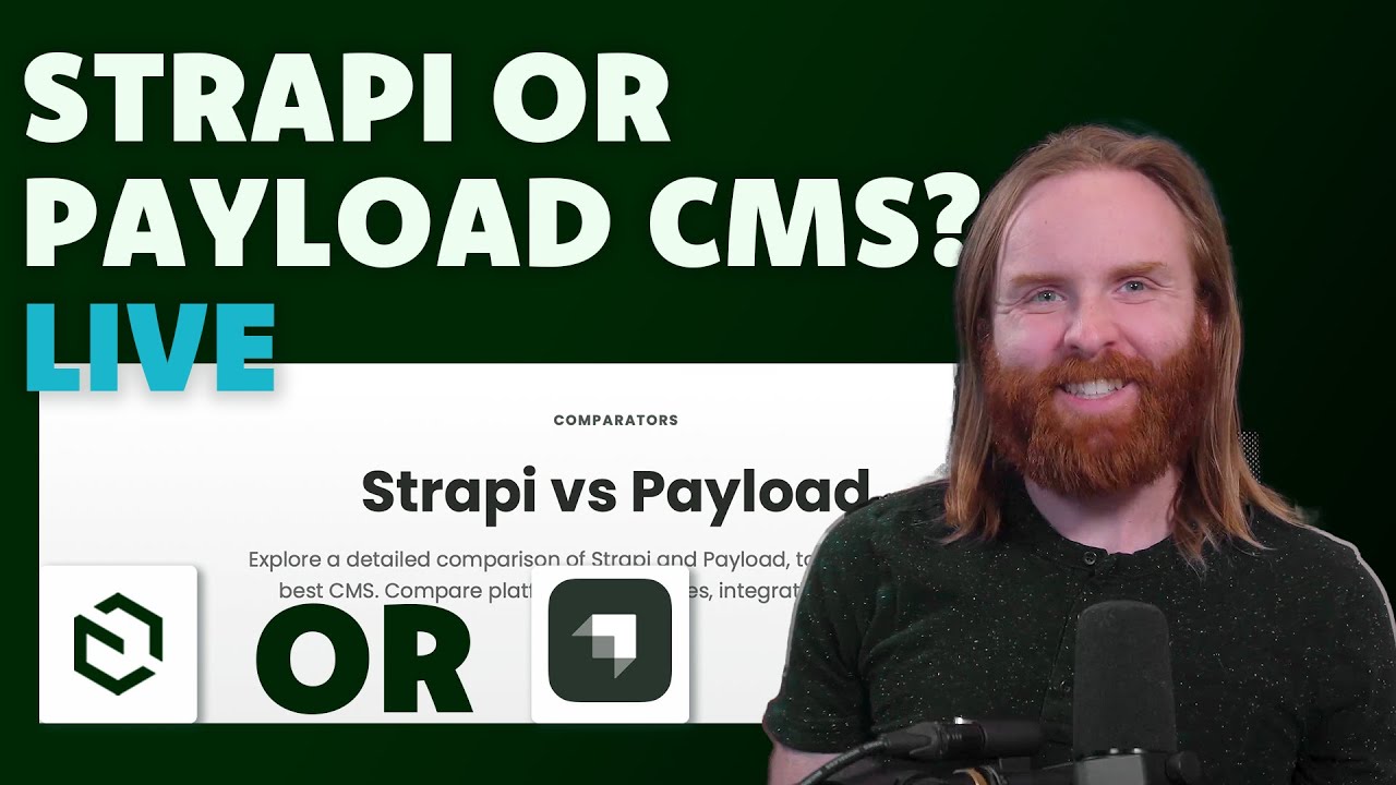 Let's Talk About Strapi vs Payload CMS LIVE - YouTube