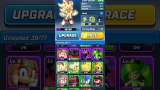 Upgrade super shadow to level 6 😁😁 #supersonic #sonicforces #supershadow screenshot 3