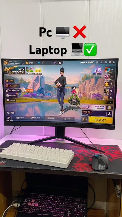 MY PC HANDCAM😱 HOW TO PLAY FREE FIRE  🖥️🔥 #freefire #shorts #ronnielive #pcsetup ​⁠​⁠@RaiStar