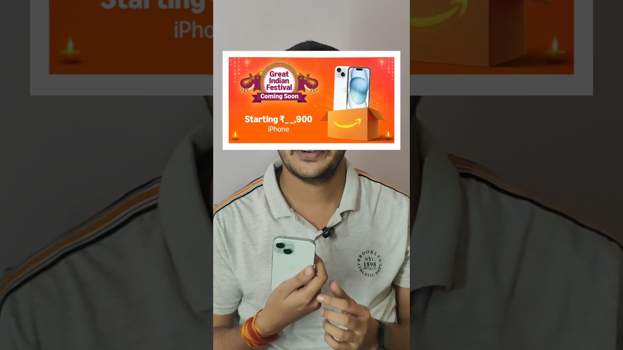 iPhone 15 Price in Amazon Great Indian Festival 2025 