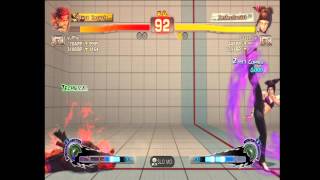 Ultra SF4 Online Ranked Match Juri (Me) Vs Akira @PhoenixRisen7