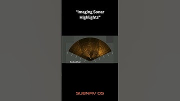 🎬SubNav OS Recording | Imaging Sonar Highlights