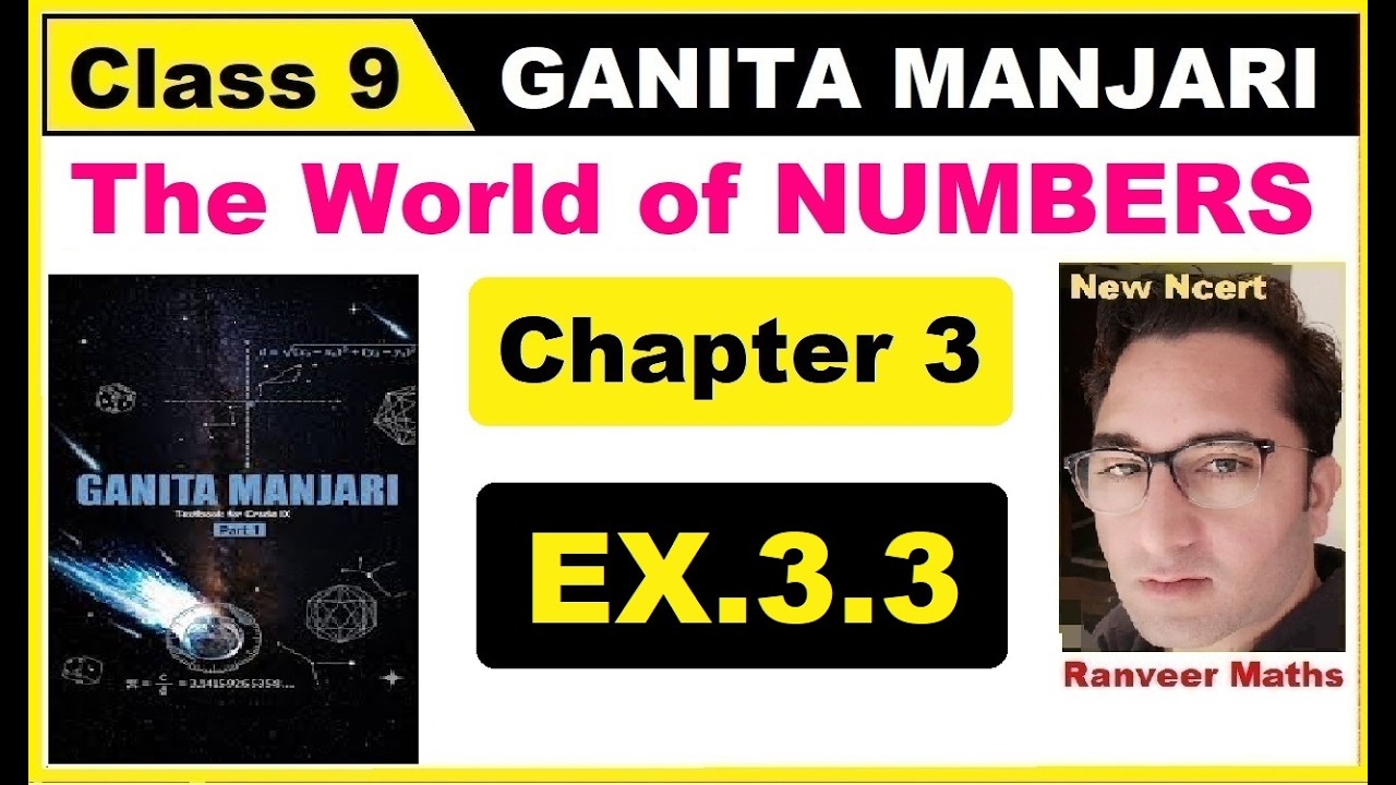 Class 9th Ex 3.3 | Ganita Manjari class 9 ch 3 solution | 9th New Maths ...