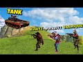 PARKER, YANRIQUE, and KVLE vs ENEMY TANK! | CALL OF DUTY MOBILE | SOLO VS SQUADS