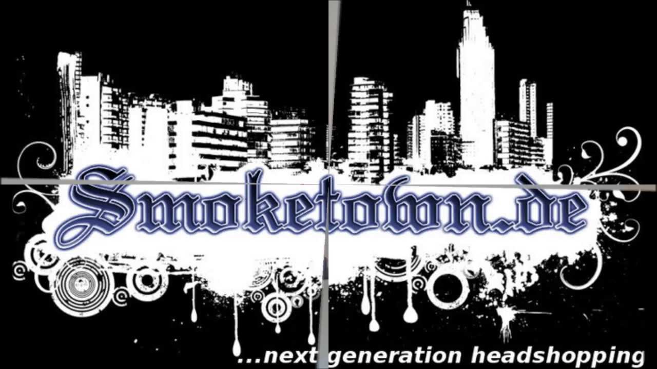 Smoketown de 22cm Acryl Zylinderbong