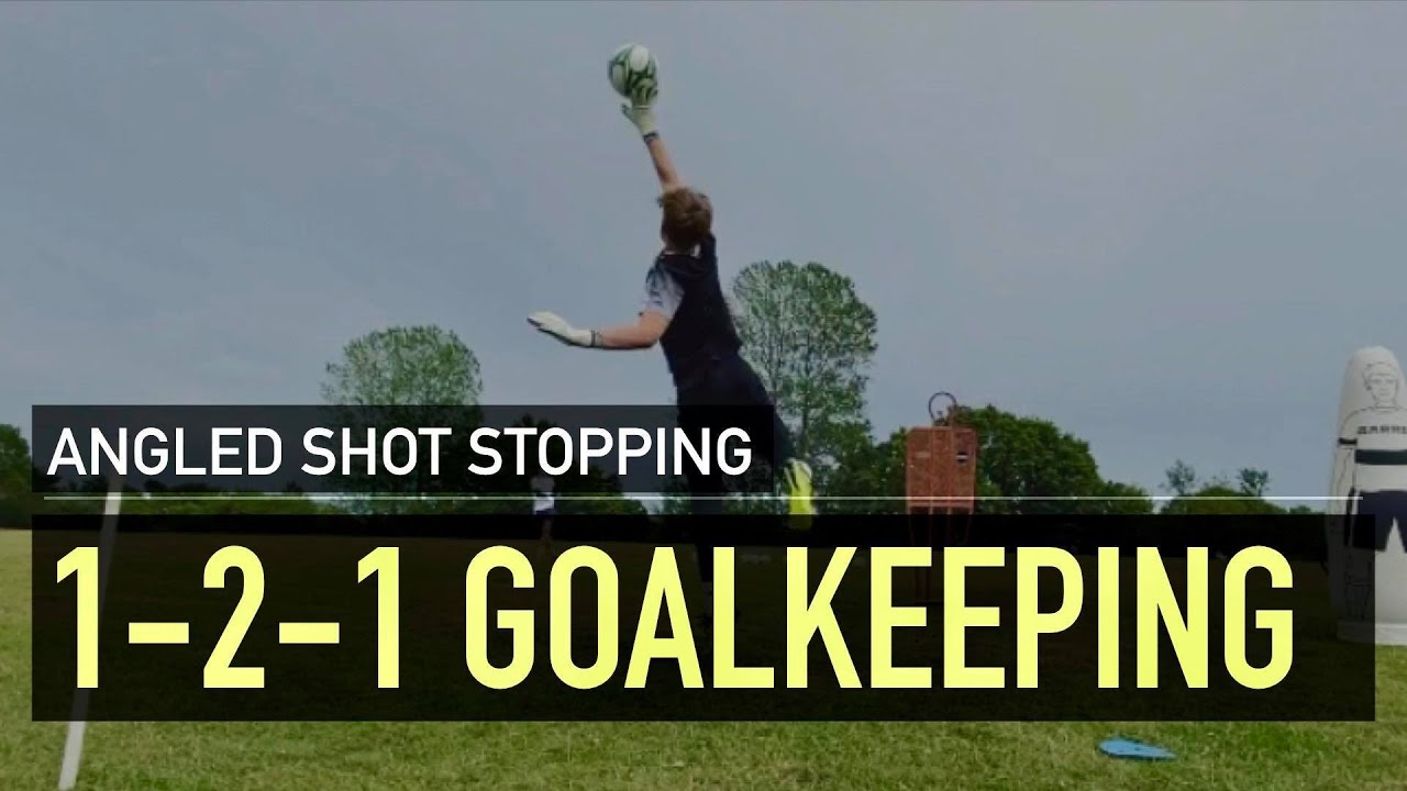 1-2-1 Goalkeeper Training | Angled Shot Stopping | The Gloves Are On Ep.5
