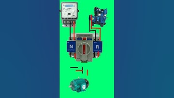 Auto Change Over Switch (ATS) Proper Connection || #short || plus electronic center