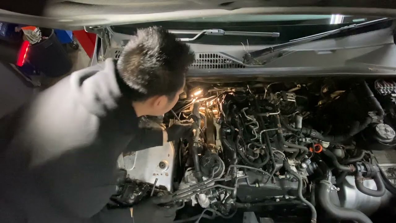 2012 Volkswagen Amarok EGR cooler replacement