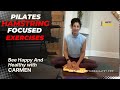 PILATES MAT WORKOUT FOR STRONG HAMSTRINGS &amp; TONED LEGS | Pilates Mat Workout