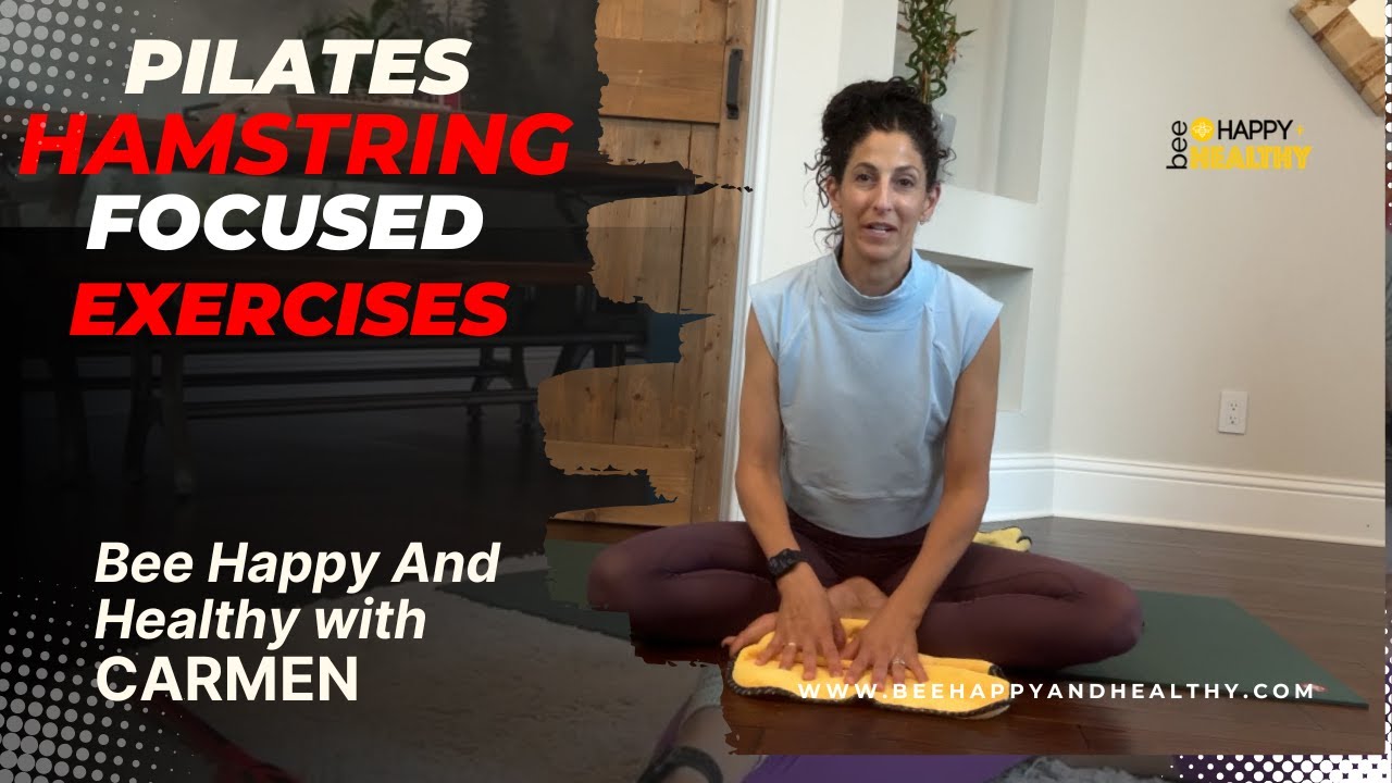 PILATES MAT WORKOUT FOR STRONG HAMSTRINGS & TONED LEGS | Pilates Mat ...