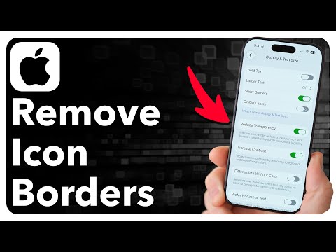 How To Remove White Border Around Icons On iPhone
