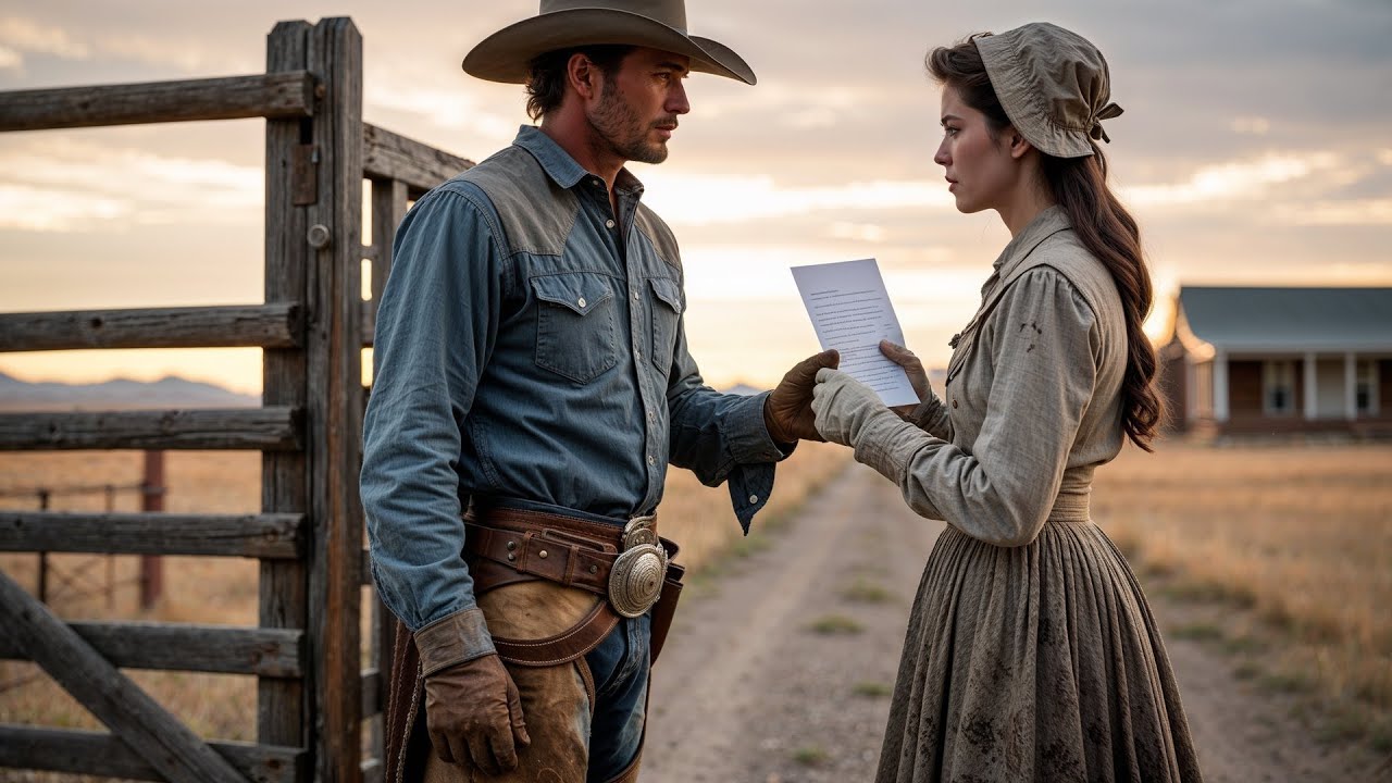 Ковбой увидел, как его сосед бросил невесту по почте у ворот, он принял ее и нашел настоящую любовь