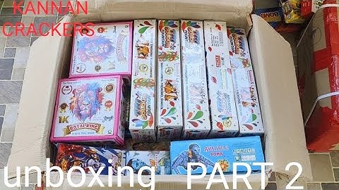 Kannan crackers unboxing part 2 diwali 2025  🎇